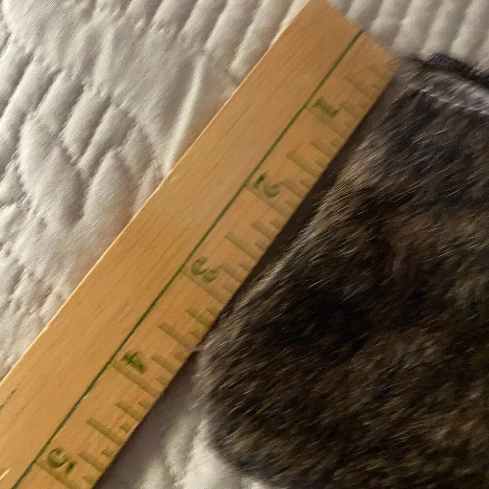 New~.Brown Brindle Cowhide Clutch Purse & Card Holder - Picture 5 of 13